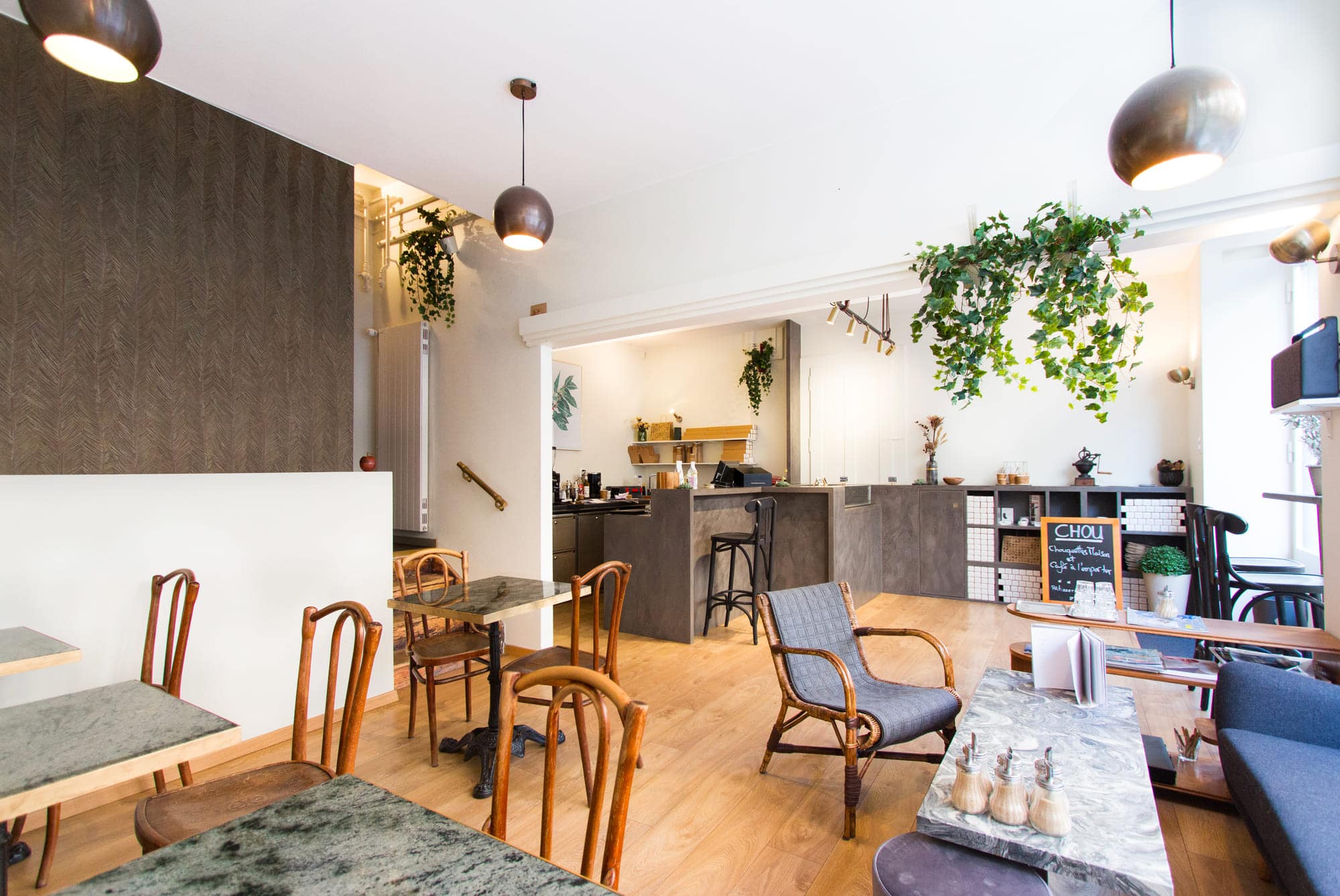 Réalisation rénovation café restaurant