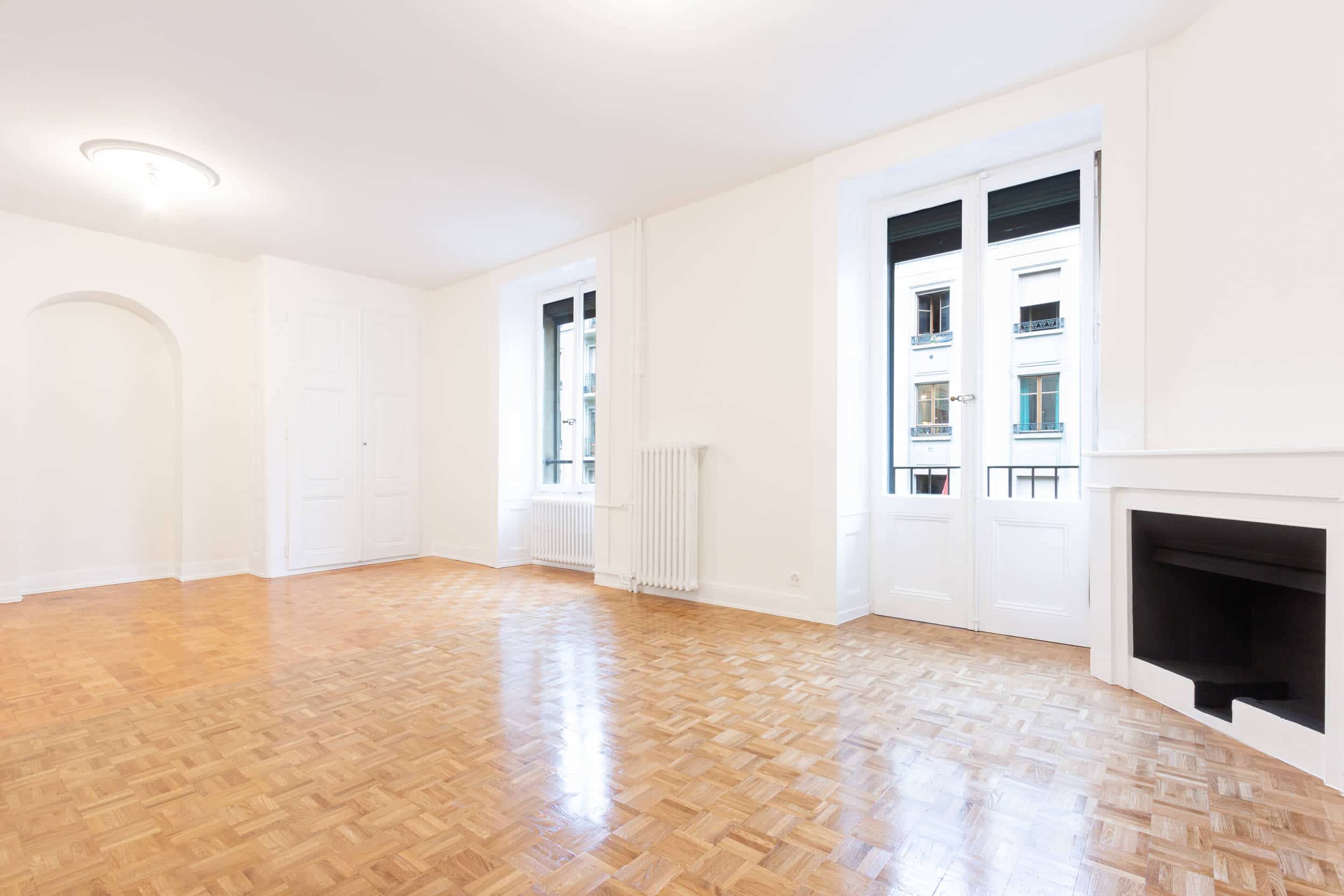 rénovation salon parquet genève paquis